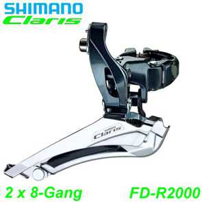 Shimano Umwerfer Zentralwechsel 2 x 8-Gang FD-R2000 E- Mountainbike Fahrrad Velo Ersatzteile Shop Schweiz