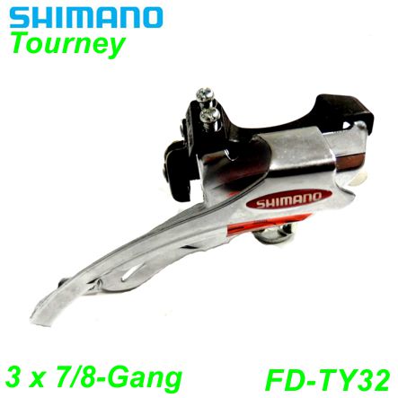 Shimano Umwerfer Zentralwechsel 3 x 7/8-Gang FD-TY32 E- Mountainbike Fahrrad Velo Ersatzteile Shop Schweiz
