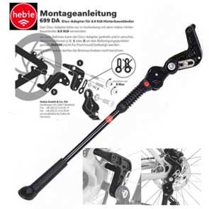 HEBIE Stnder Seitenstnder AX618 E- Mountain Bike Fahrrad Velo Teile Ersatzteile Shop kaufen Schweiz